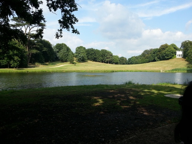 This is the lake in Painhill Park, fed from the Mole...